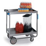 Lakeside LA727 S/S Heavy Duty Deep Shelf Cart 21 x 33 - #727 NON-NSF