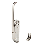 Door Latch with Strike - Straight Handle