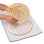 Lattice pie-top Dough Cutter - 2 Pc. Set - 11-1/2" Dia.
