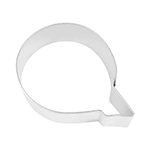 Letter 'Q' Cookie Cutter, 3" x 3-1/4"