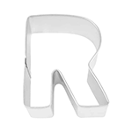 Letter 'R' Cookie Cutter, 2-1/4