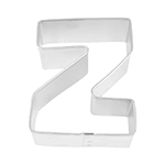 Letter 'Z' Cookie Cutter, 2-3/4" x 3"