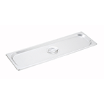 Solid Lid for Steam Table Pan, Half Size-Long 