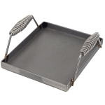 Tomlinson Heavy Gauge Steel Portable Lift Off Griddle for 1 Burner, 9" x 10"