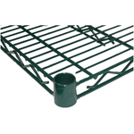 24" x 60" NSF Green Epoxy Wire Shelf