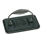 Lodge Logic Rectangular Grill Press, 6-3/4" x 4-1/2", Hammered finish