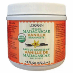 LorAnn Oils Organic Madagascar Vanilla Bean Paste, 16 oz.