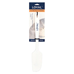 Loyal Bakeware White Silicone Spatula, 8.7"