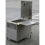 Lucks G1826 Gas Donut Fryer with Filtration System, Used Good Condition