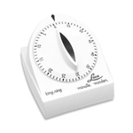 Lux 335-D White Timer Long Ring - One-Hour