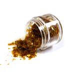 Magic Sparkles Natural Caramel Gold Edible Glitter, 3 gr.