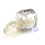 Magic Sparkles Natural Crystal White Edible Glitter, 3 gr.