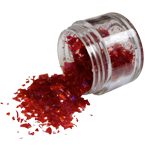 Magic Sparkles Natural Garnet Red Edible Glitter, 3 gr.