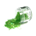 Magic Sparkles Natural Peridot Green Edible Glitter, 3 gr.