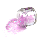 Magic Sparkles Natural Pink Topaz Edible Glitter, 3 gr.