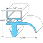 Magnetic Door Gasket - 18 1/2