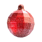 Martellato 20SF005 Polyethylene Chocolate Molds, Hemispherical Tree Ornament