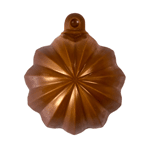 Martellato 20SF006 Polyethylene Chocolate Molds, Hemispherical Tree Ornament