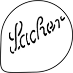Martellato "Lacher" Plastic Decorating Cake Stencil