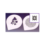 Martellato Abstract Plastic Decorating Cake Stencil