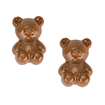 Martellato Bobo Bear Polycarbonate Chocolate Mold, 20 Cavities