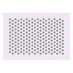 Martellato Cake Decorating Stencil Grill - Large Polka Dot