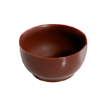 Martellato Clear Polycarbonate Chocolate Mold, Bowl 40mm Diameter x 18.5mm High, 15 Cavities