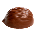 Martellato Clear Polycarbonate Chocolate Mold, Walnut, 18 Cavities