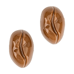 Martellato Coffee Bean Polycarbonate Chocolate Mold, 24 Cavities