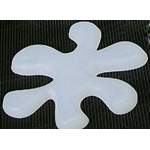 Martellato Form for Dessert Designs, Soft & Supple Silicone: "Negative Stain" 12cm Across, 1/2cm High. Sold by the Piece