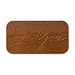Martellato 'Love You' Bar Polycarbonate Chocolate Mold, 3 Cavities