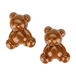 Martellato Mallow Bear Polycarbonate Chocolate Mold, 6 Cavities