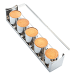 Martellato Mini Cylinder Travel Cake Mold, 5 Cavities