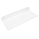 Martellato PL00301 White Rectangle Dessert Plate, 2-1/4