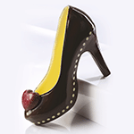 Martellato Plastic Chocolate Mold, Pump Shoe