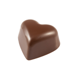 Martellato Polycarbonate Chocolate Mold Heart, 35 Cavities