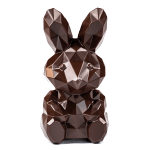 Martellato Polycarbonate Chocolate Mold, Roger 3D Bunny