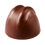 Martellato Polycarbonate Chocolate Mold, Round Praline, 40 Cavities
