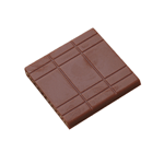 Martellato Polycarbonate Chocolate Mold Square 32x32mm x 4mm High, 24 Cavities