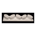 Martellato Polycarbonate Extractor for 4 oz. Oval Production Mold