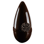 Martellato Polycarbonate Precious Egg Chocolate Mold, 1 Cavity