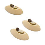 Martellato Quenelle Silicone Mold, 12 Cavities