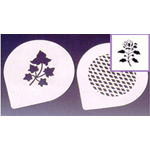 Martellato Rose Plastic Decorating Cake Stencil