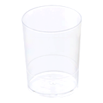 Martellato Round Dessert Cups Clear Plastic, 1.7