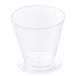 Martellato Round Dessert Cups Clear Plastic, 3