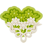 Martha Lace Silicone Fondant Mold by Marvelous Molds