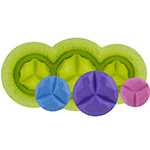 Marvelous Molds Facets Button Mold