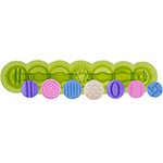 Marvelous Molds Geometrics Button Mold