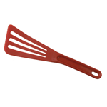 Matfer 12" Slotted Red Pelton Spatula 