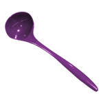 Melamine Food Ladle, 11" Overall Length, Violet